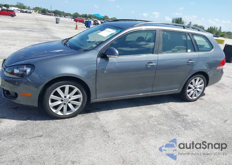 2013 Volkswagen Jetta Sportwagen 2.5L S из США, поврежденный, VIN 3VWPP7AJ0DM647024